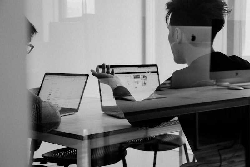 Professional consulting meeting in a modern office